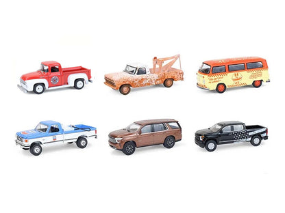 GreenLight "Blue Collar Collection" Series 14 Set of 6 pieces 1/64 Diecast Model Cars by <h2>"Blue Greenlight</h2> <p>High-quality car perfect for collectors and enthusiasts. Features detailed interio