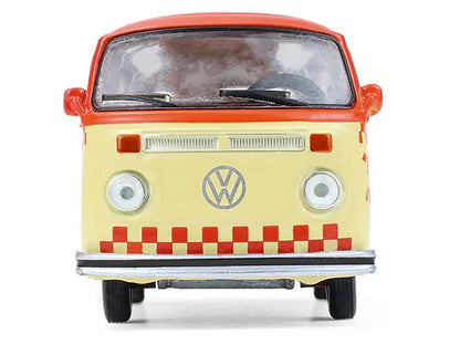 GreenLight 1975 Volkswagen Type 2 Van "Bubbie Burgers Food Truck" Orange and Cream "Blue Collar Collection" Series 14 1/64 Diecast Model Car by <h2>1975 Greenlight</h2> <p>High-quality perfect for col