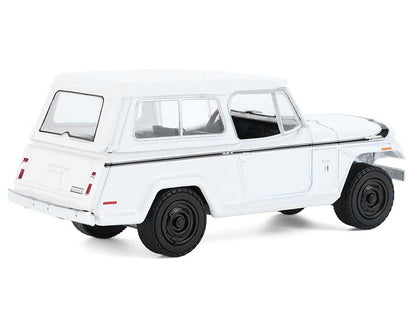 GreenLight 1971 Jeep Jeepster Commando White with Black Stripes "All Terrain" Series 17 1/64 Diecast Model Car by <h2>1971 Greenlight</h2> <p>High-quality perfect for collectors and enthusiasts. Featu