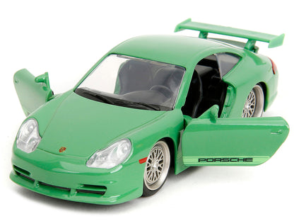 Porsche 911 GT3 (996) Green "Pink Slips" Series 1/32 Diecast Model Car by Jada <h2>Porsche Jada</h2> <p>High-quality perfect for collectors and enthusiasts. Features detailed interior exterior craftsm