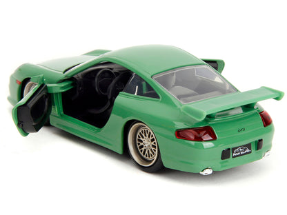 Porsche 911 GT3 (996) Green "Pink Slips" Series 1/32 Diecast Model Car by Jada <h2>Porsche Jada</h2> <p>High-quality perfect for collectors and enthusiasts. Features detailed interior exterior craftsm