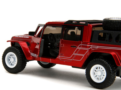 2020 Jeep Gladiator Pickup Truck Candy Red "Pink Slips" Series 1/32 Diecast Model Car by Jada <h2>2020 Jada</h2> <p>High-quality perfect for collectors and enthusiasts. Features detailed interior exte