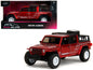 2020 Jeep Gladiator Pickup Truck Candy Red "Pink Slips" Series 1/32 Diecast Model Car by Jada <h2>2020 Jada</h2> <p>High-quality perfect for collectors and enthusiasts. Features detailed interior exte