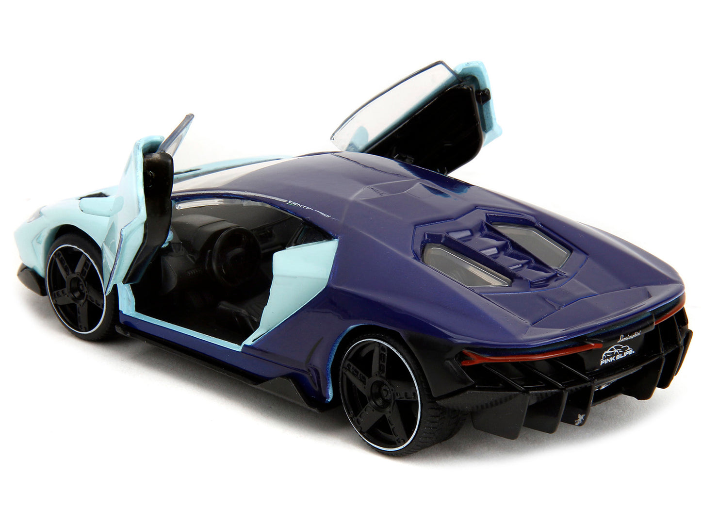 Lamborghini Centenario Light Blue and Purple "Pink Slips" Series 1/32 Diecast Model Car by Jada <h2>Lamborghini Jada</h2> <p>High-quality perfect for collectors enthusiasts. Features detailed interior
