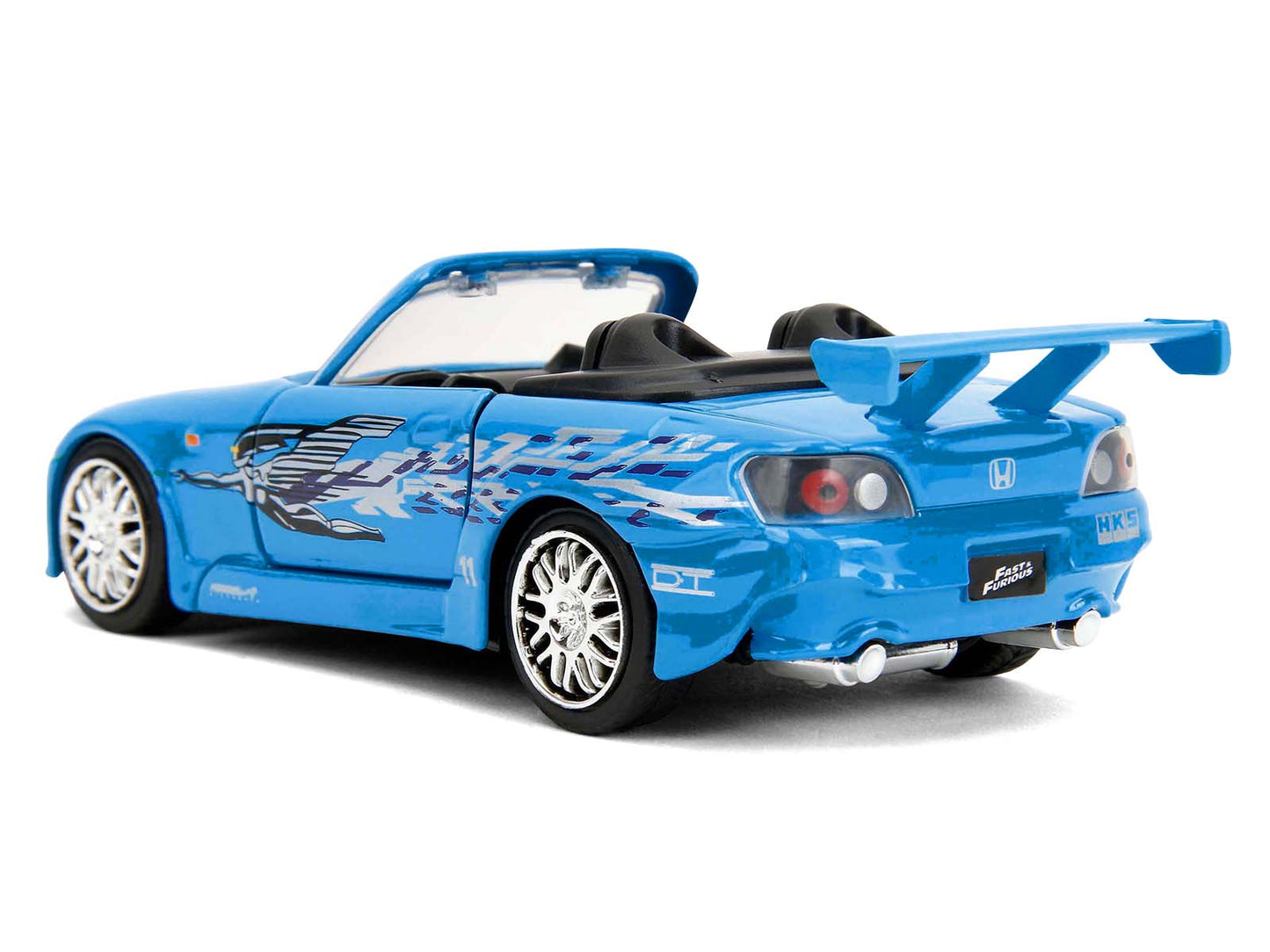 2001 Honda S2000 Convertible Blue with Graphics "Fast & Furious Remix - 25th Anniversary" Series 1/32 Diecast Model Car by Jada <h2>2001 Jada</h2> <p>High-quality perfect for collectors and enthusiast