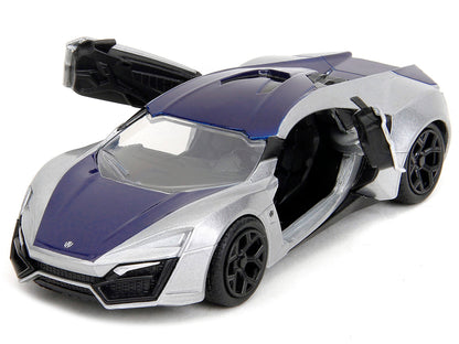 Lykan Hypersport Silver Metallic and Purple "Pink Slips" Series 1/32 Diecast Model Car by Jada <h2>Lykan Jada</h2> <p>High-quality perfect for collectors enthusiasts. Features detailed interior exteri