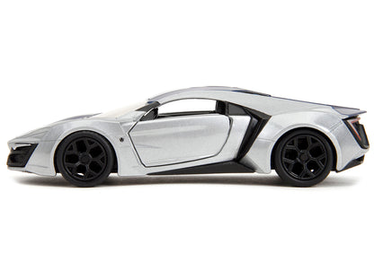 Lykan Hypersport Silver Metallic and Purple "Pink Slips" Series 1/32 Diecast Model Car by Jada <h2>Lykan Jada</h2> <p>High-quality perfect for collectors enthusiasts. Features detailed interior exteri