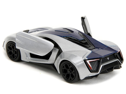 Lykan Hypersport Silver Metallic and Purple "Pink Slips" Series 1/32 Diecast Model Car by Jada <h2>Lykan Jada</h2> <p>High-quality perfect for collectors enthusiasts. Features detailed interior exteri