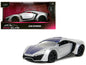 Lykan Hypersport Silver Metallic and Purple "Pink Slips" Series 1/32 Diecast Model Car by Jada <h2>Lykan Jada</h2> <p>High-quality perfect for collectors enthusiasts. Features detailed interior exteri