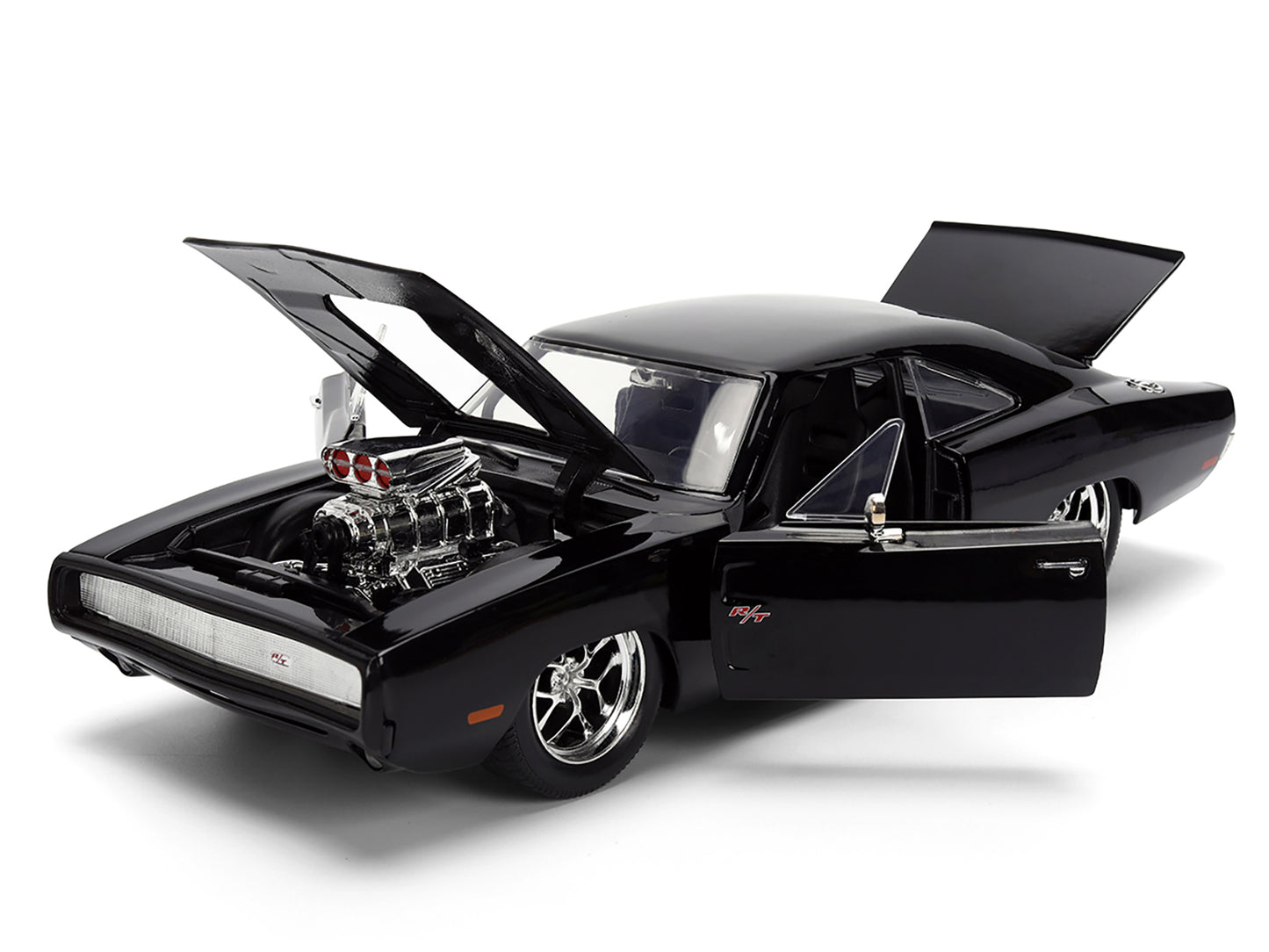 1970 Dodge Charger R/T Black "Furious 7" (2015) Movie "Fast & Furious" Series 1/24 Diecast Model Car by Jada <h2>1970 Jada</h2> <p>High-quality perfect for collectors and enthusiasts. Features detaile