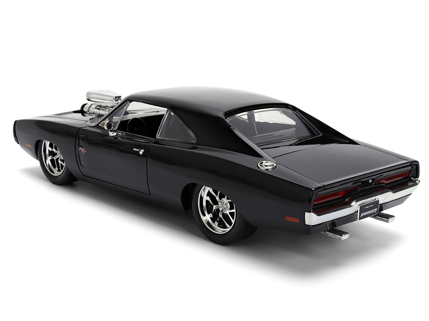 1970 Dodge Charger R/T Black "Furious 7" (2015) Movie "Fast & Furious" Series 1/24 Diecast Model Car by Jada <h2>1970 Jada</h2> <p>High-quality perfect for collectors and enthusiasts. Features detaile