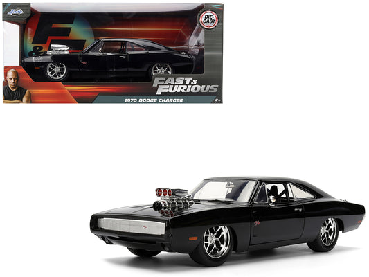 1970 Dodge Charger R/T Black "Furious 7" (2015) Movie "Fast & Furious" Series 1/24 Diecast Model Car by Jada <h2>1970 Jada</h2> <p>High-quality perfect for collectors and enthusiasts. Features detaile