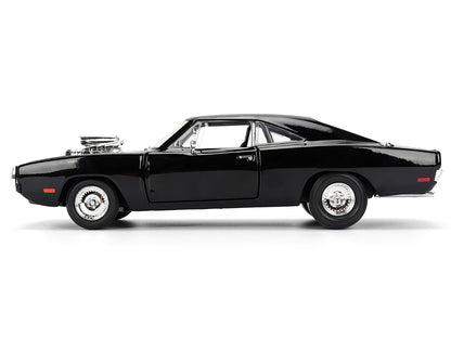 Dom's 1970 Dodge Charger R/T Black "F9" (2021) Movie "Fast & Furious" Series 1/24 Diecast Model Car by Jada <h2>Dom's Jada</h2> <p>High-quality perfect for collectors and enthusiasts. Features detaile