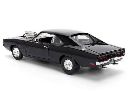 Dom's 1970 Dodge Charger R/T Black "F9" (2021) Movie "Fast & Furious" Series 1/24 Diecast Model Car by Jada <h2>Dom's Jada</h2> <p>High-quality perfect for collectors and enthusiasts. Features detaile