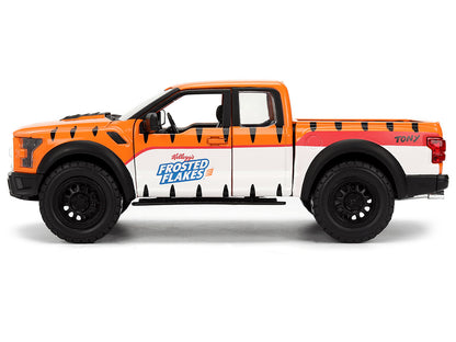 2017 Ford F-150 Raptor Pickup Truck "Frosted Flakes" Orange with Graphics and Tony the Tiger Diecast Figure "Hollywood Rides" Series 1/24 Model Car by Jada <h2>2017 Jada</h2> <p>High-quality perfect f