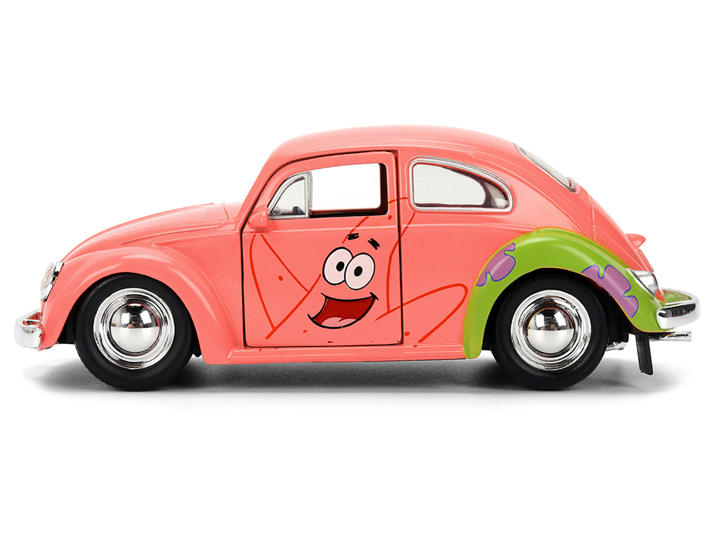 1959 Volkswagen Beetle "Patrick Star" Livery Pink "SpongeBob SquarePants" (1999-Current) TV Series "Hollywood Rides" 1/32 Diecast Model Car by Jada <h2>1959 Jada</h2> <p>High-quality perfect for colle