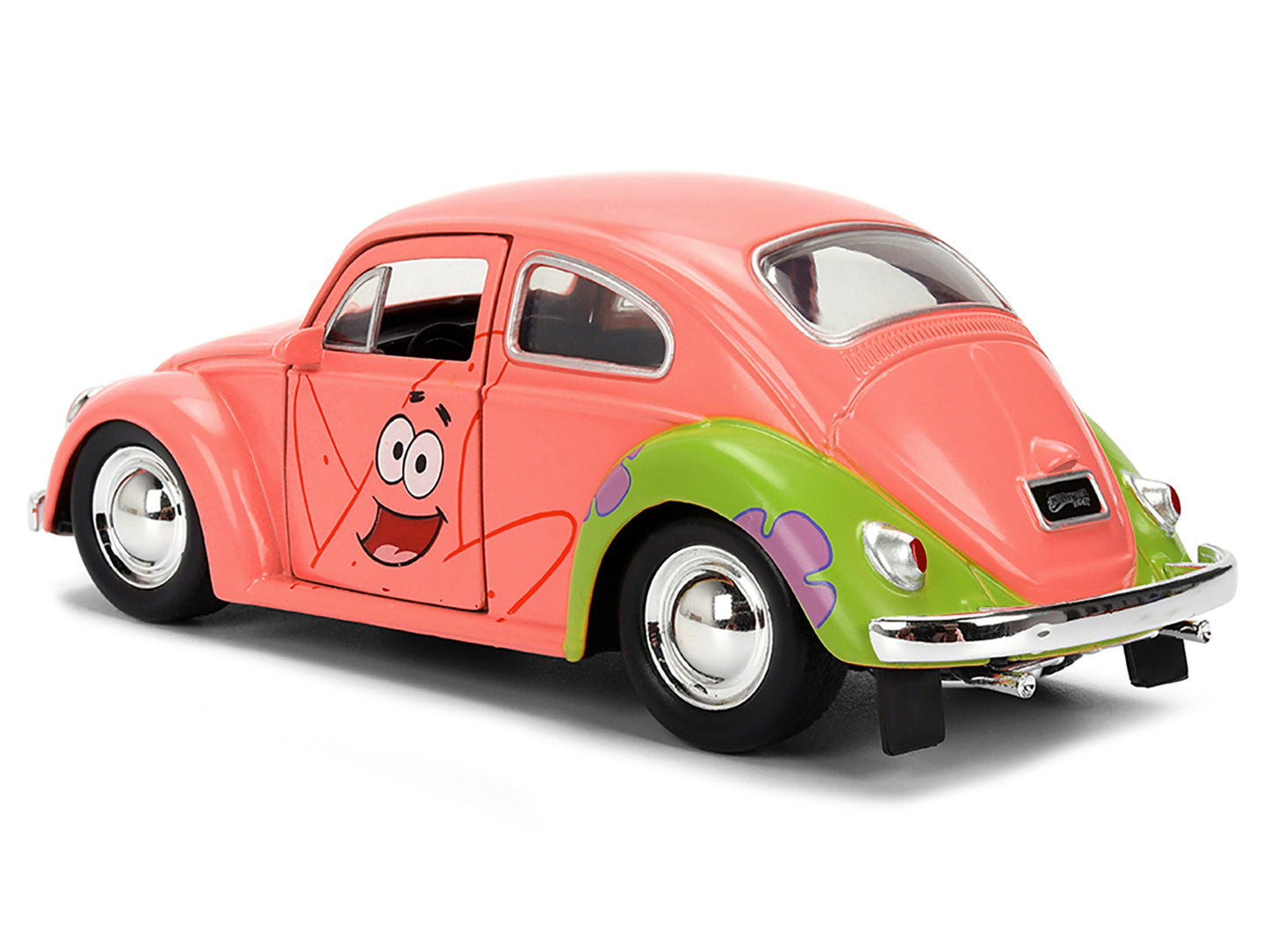 1959 Volkswagen Beetle "Patrick Star" Livery Pink "SpongeBob SquarePants" (1999-Current) TV Series "Hollywood Rides" 1/32 Diecast Model Car by Jada <h2>1959 Jada</h2> <p>High-quality perfect for colle
