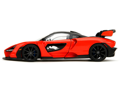 McLaren Senna Red and Black "Fast X" (2023) Movie & Furious" Series 1/24 Diecast Model Car by Jada <h2>McLaren Jada</h2> <p>High-quality perfect for collectors enthusiasts. Features detailed interior