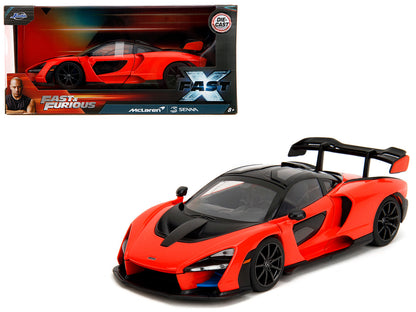McLaren Senna Red and Black "Fast X" (2023) Movie & Furious" Series 1/24 Diecast Model Car by Jada <h2>McLaren Jada</h2> <p>High-quality perfect for collectors enthusiasts. Features detailed interior