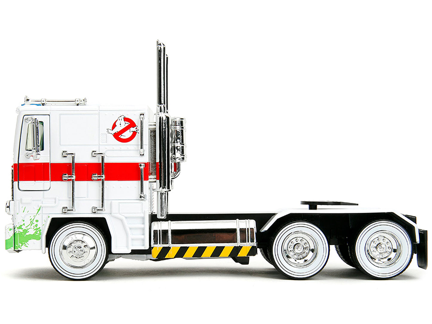 G1 Autobot Optimus Prime Truck White with Robot on Chassis from "Transformers" TV Series - "Ghostbusters" (1984) Movie Crossover "Hollywood Rides" 1/24 Diecast Model by Jada <h2>G1 Jada</h2> <p>High-q