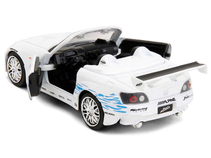 2001 Honda S2000 Convertible White with Graphics "Fast & Furious Remix - 25th Anniversary" Series 1/32 Diecast Model Car by Jada <h2>2001 Jada</h2> <p>High-quality perfect for collectors and enthusias