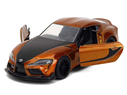 2020 Toyota Supra Orange Metallic with Black Stripes "F9" (2021) Movie "Fast & Furious" Series 1/32 Diecast Model Car by Jada <h2>2020 Jada</h2> <p>High-quality perfect for collectors and enthusiasts.