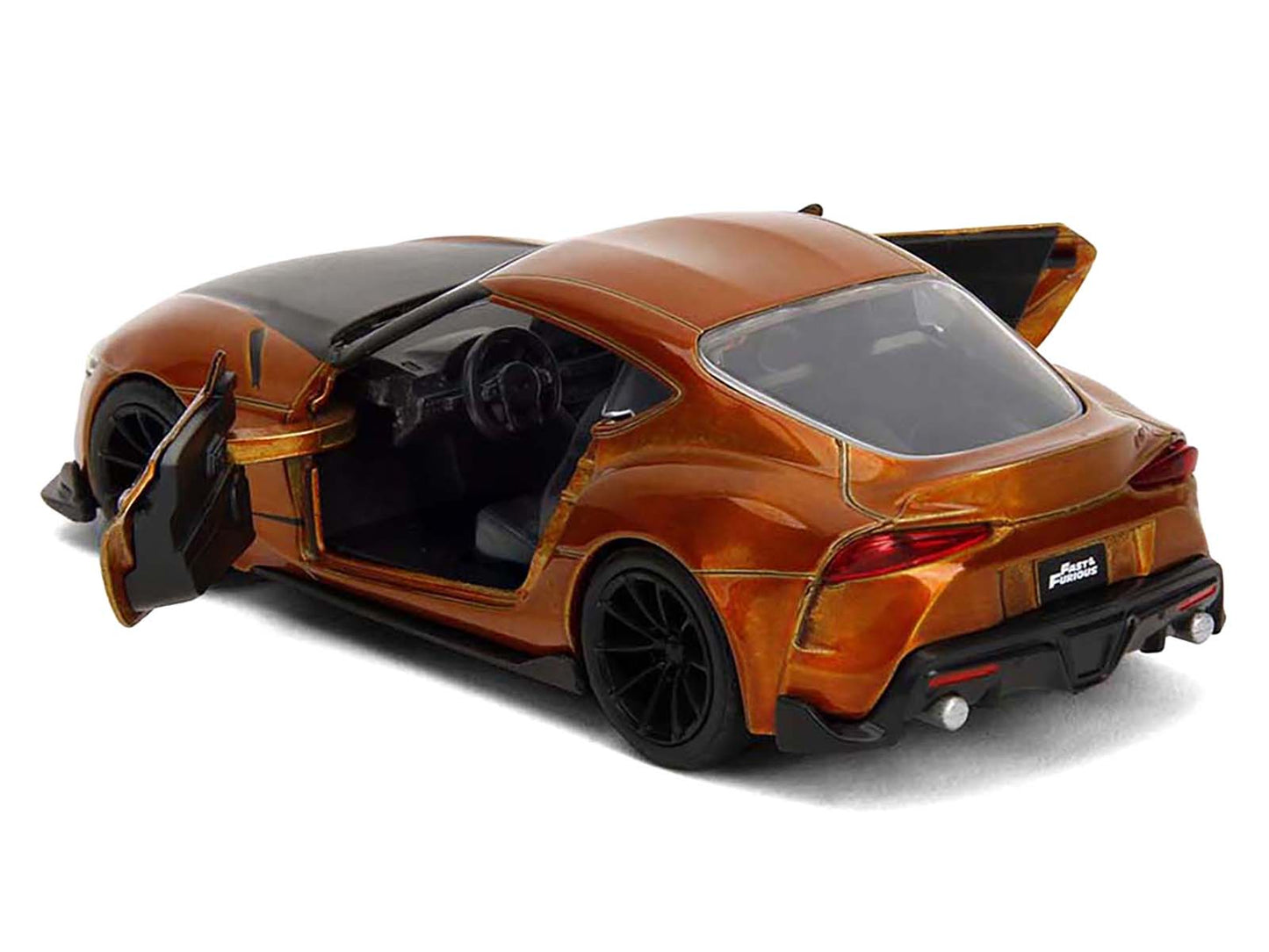 2020 Toyota Supra Orange Metallic with Black Stripes "F9" (2021) Movie "Fast & Furious" Series 1/32 Diecast Model Car by Jada <h2>2020 Jada</h2> <p>High-quality perfect for collectors and enthusiasts.