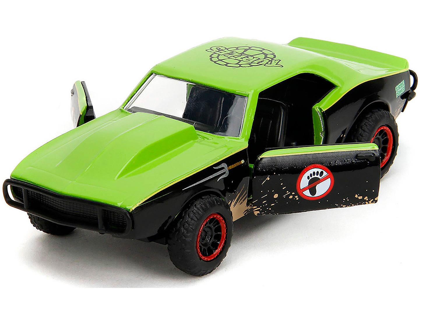 1967 Chevrolet Camaro "Teenage Mutant Ninja Turtles" Black and Green (Dirty) "Hollywood Rides" Series 1/32 Diecast Model Car by Jada <h2>1967 Jada</h2> <p>High-quality perfect for collectors enthusias