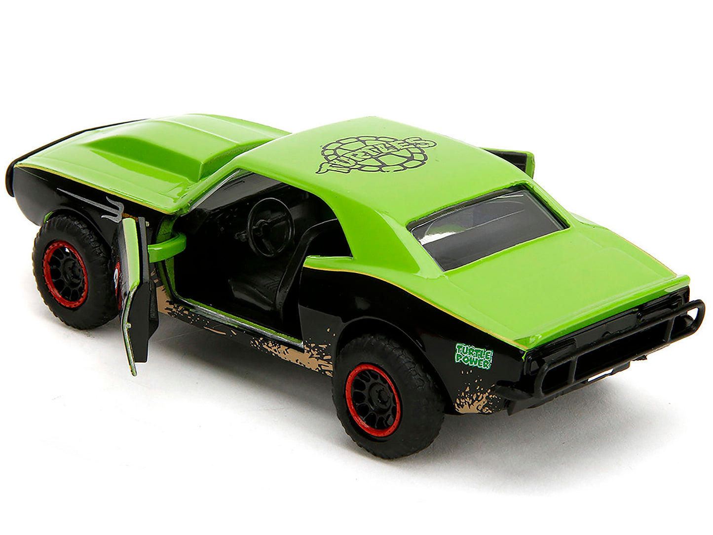 1967 Chevrolet Camaro "Teenage Mutant Ninja Turtles" Black and Green (Dirty) "Hollywood Rides" Series 1/32 Diecast Model Car by Jada <h2>1967 Jada</h2> <p>High-quality perfect for collectors enthusias