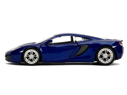 McLaren MP4.12C Blue Metallic "Furious 7" (2015) Movie "Fast & Furious" Series 1/32 Diecast Model Car by Jada <h2>McLaren Jada</h2> <p>High-quality perfect for collectors and enthusiasts. Features det