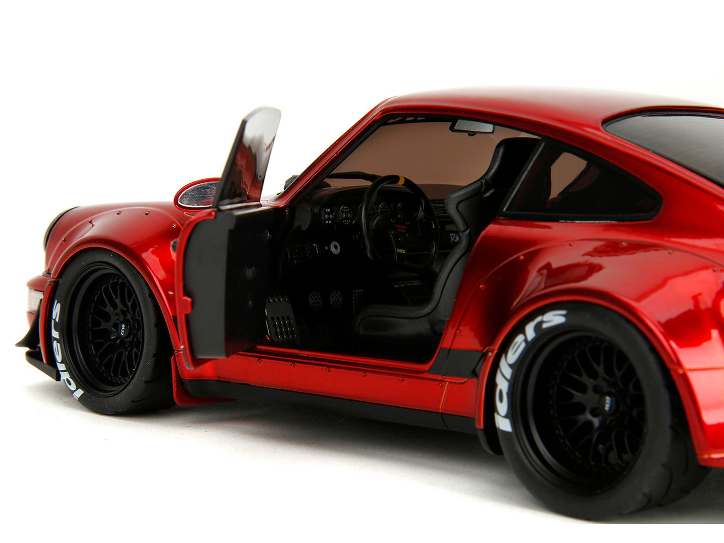RWB Body Kit Red Metallic with Black Stripes "Pink Slips" Series 1/18 Diecast Model Car by Jada <h2>RWB Jada</h2> <p>High-quality perfect for collectors and enthusiasts. Features detailed interior ext