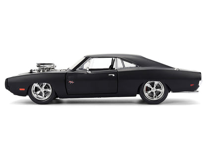 1970 Dodge Charger R/T Matt Black "Fast & Furious" (2009) Movie Series 1/24 Diecast Model Car by Jada <h2>1970 Jada</h2> <p>High-quality perfect for collectors and enthusiasts. Features detailed inter