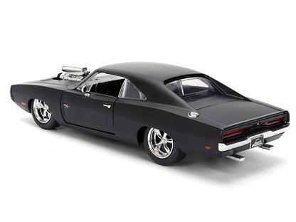 1970 Dodge Charger R/T Matt Black "Fast & Furious" (2009) Movie Series 1/24 Diecast Model Car by Jada <h2>1970 Jada</h2> <p>High-quality perfect for collectors and enthusiasts. Features detailed inter