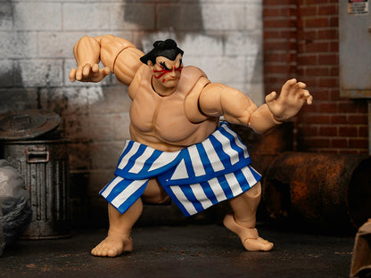 E. Honda 6.5" Moveable Figure with Accessories and Alternate Head Hands "Ultra Street Fighter II: The Final Challengers" (2017) Video Game Model by Jada <h2>E. Jada</h2> <p>High-quality diecast car pe