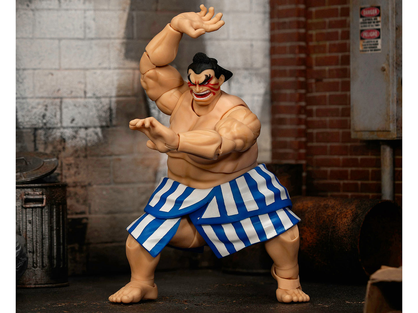 E. Honda 6.5" Moveable Figure with Accessories and Alternate Head Hands "Ultra Street Fighter II: The Final Challengers" (2017) Video Game Model by Jada <h2>E. Jada</h2> <p>High-quality diecast car pe