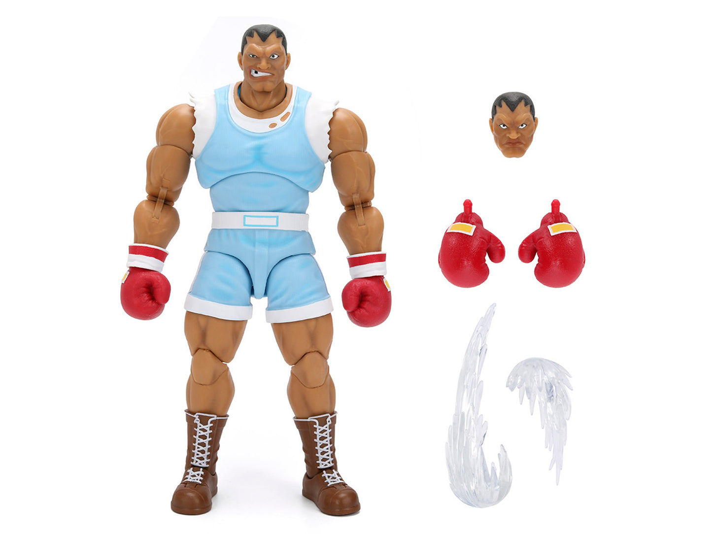 Balrog 6.5" Moveable Figure with Accessories and Alternate Head Hands "Ultra Street Fighter II: The Final Challengers" (2017) Video Game Model by Jada <h2>Balrog Jada</h2> <p>High-quality diecast car