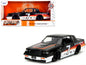 1987 Buick Grand National #7 "Buick Racing" Black and White with Stripes "Bigtime Muscle" Series 1/24 Diecast Model Car by Jada <h2>1987 Jada</h2> <p>High-quality perfect for collectors enthusiasts. F