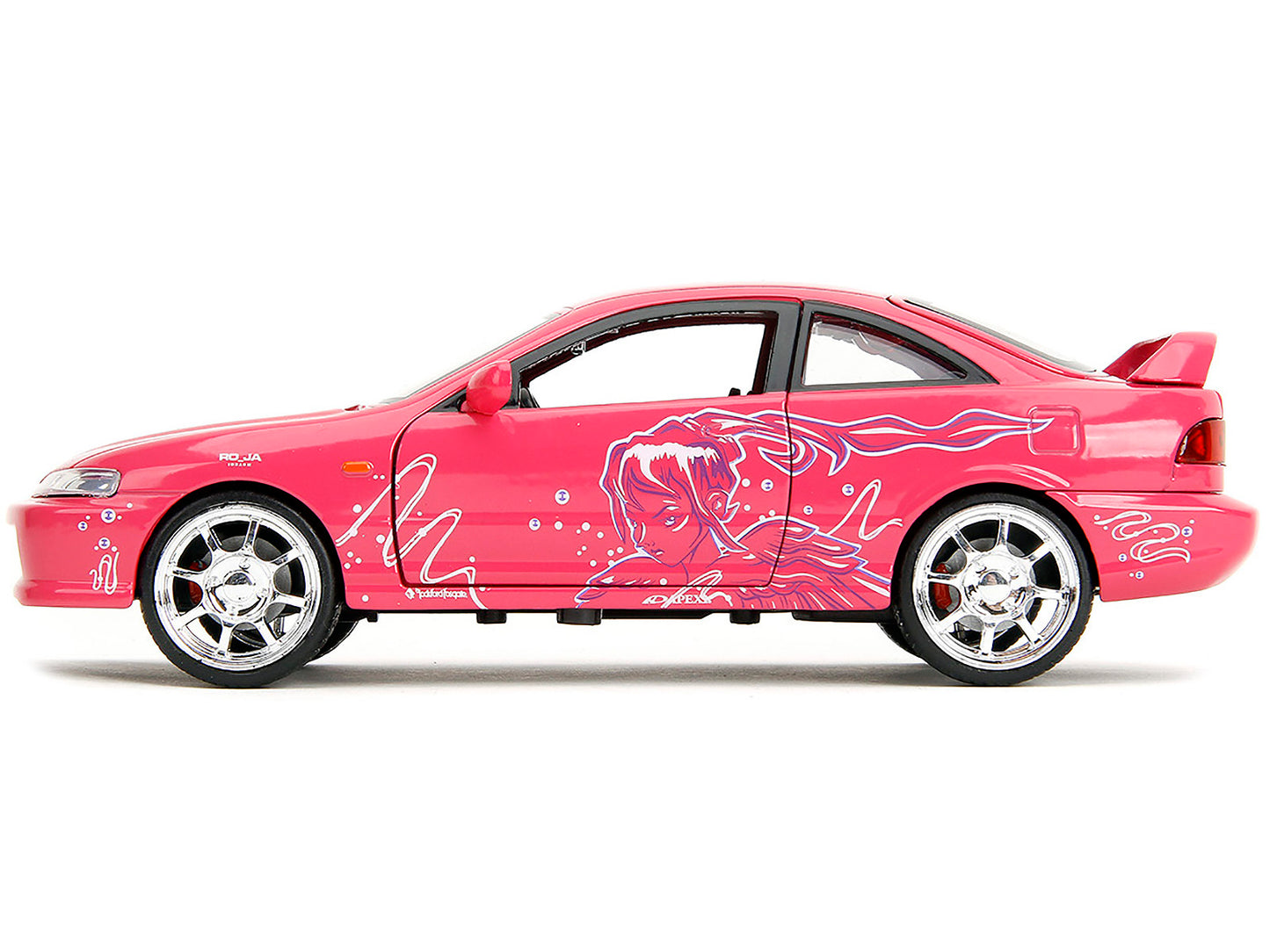 1995 Honda Integra Type R Pink with Graphics "Fast & Furious Remix" Series 1/24 Diecast Model Car by Jada <h2>1995 Jada</h2> <p>High-quality perfect for collectors and enthusiasts. Features detailed i