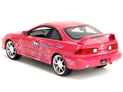 1995 Honda Integra Type R Pink with Graphics "Fast & Furious Remix" Series 1/24 Diecast Model Car by Jada <h2>1995 Jada</h2> <p>High-quality perfect for collectors and enthusiasts. Features detailed i