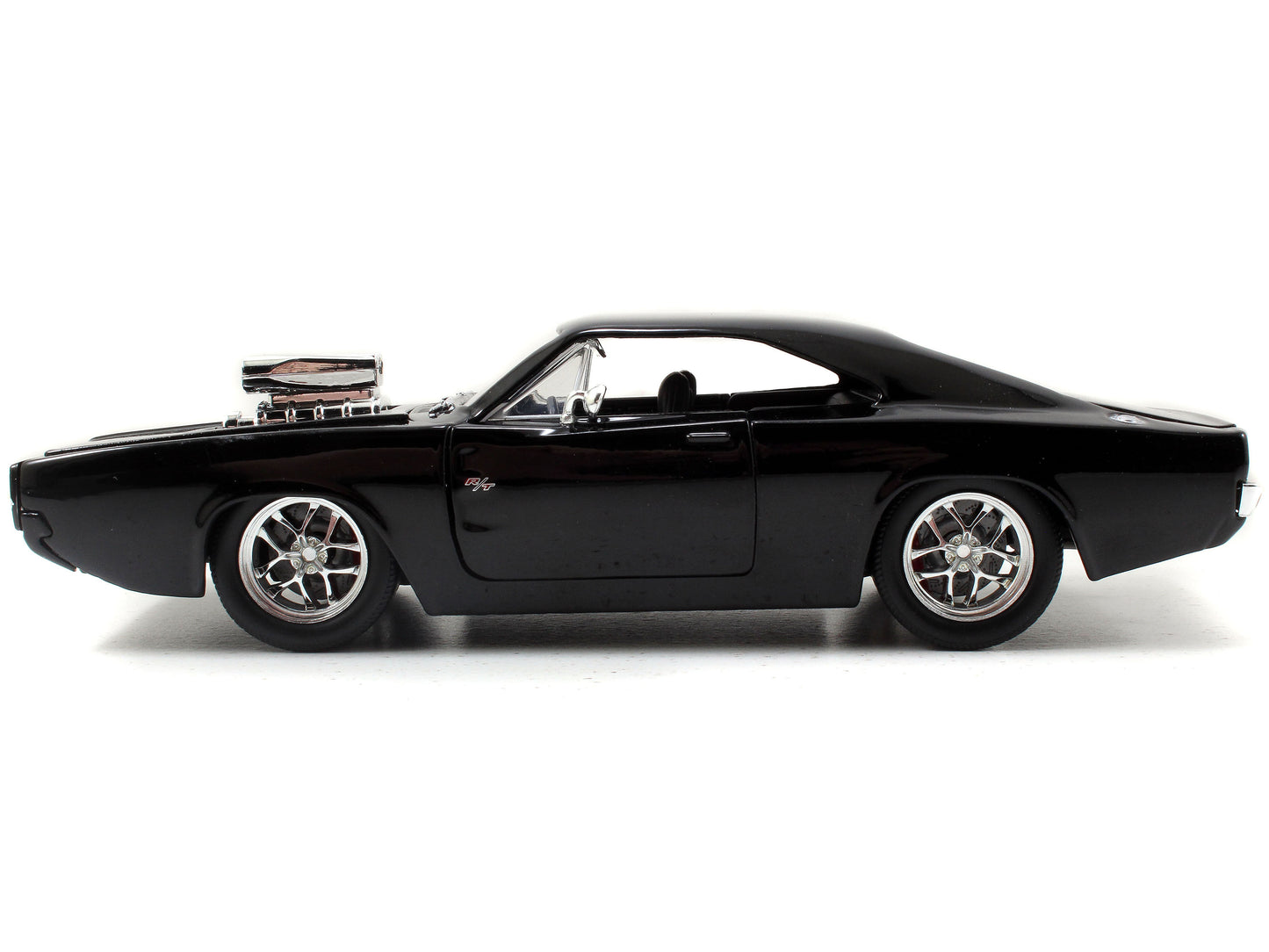 Model Kit Dodge Charger R/T Black and Dom Diecast Figure "Fast & Furious" Movie "Build N' Collect" Series 1/24 Car by Jada <h2>Model Jada</h2> <p>High-quality perfect for collectors enthusiasts. Featu