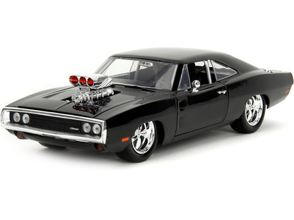 Dodge Charger R/T Black with Dom Diecast Figure "Fast & Furious" (2009) Movie "Hollywood Rides" Series 1/24 Model Car by Jada <h2>Dodge Jada</h2> <p>High-quality perfect for collectors and enthusiasts