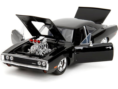 Dodge Charger R/T Black with Dom Diecast Figure "Fast & Furious" (2009) Movie "Hollywood Rides" Series 1/24 Model Car by Jada <h2>Dodge Jada</h2> <p>High-quality perfect for collectors and enthusiasts