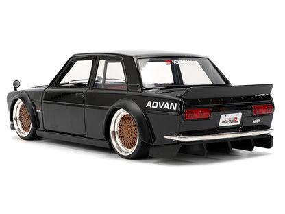 1973 Datsun 510 Black with Gold Wheels "JDM Tuners" Series 1/24 Diecast Model Car by Jada <h2>1973 Jada</h2> <p>High-quality perfect for collectors and enthusiasts. Features detailed interior exterior