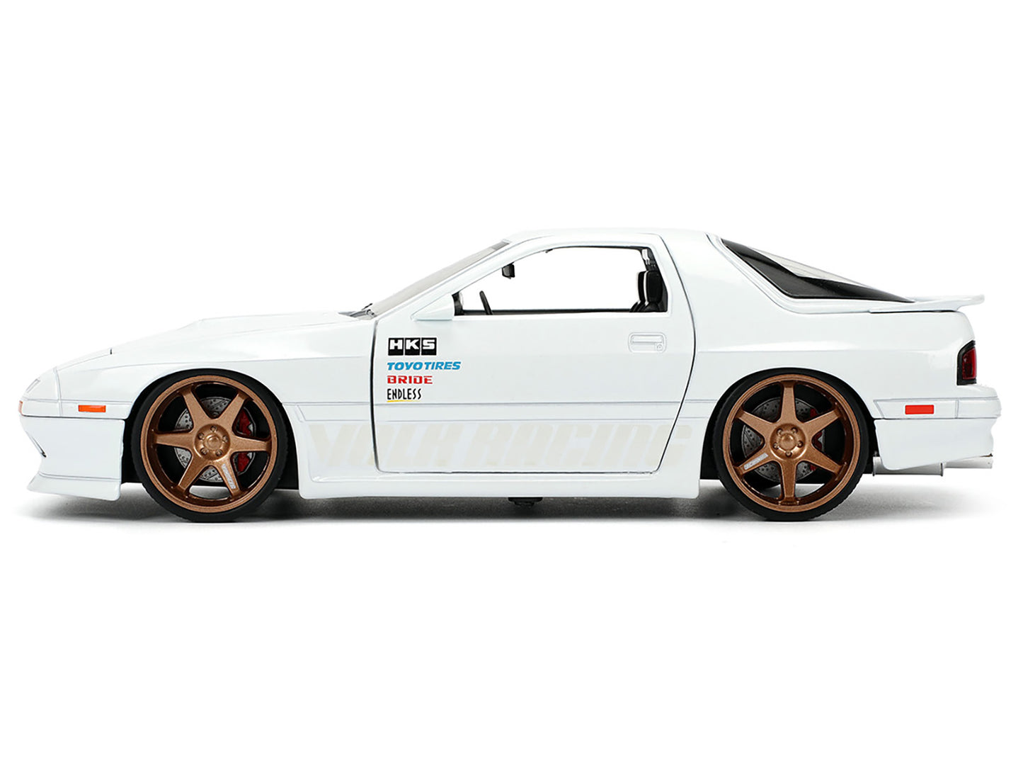 1985 Mazda RX-7 White "JDM Tuners" Series 1/24 Diecast Model Car by Jada <h2>1985 Jada</h2> <p>High-quality perfect for collectors and enthusiasts. Features detailed interior exterior craftsmanship, r