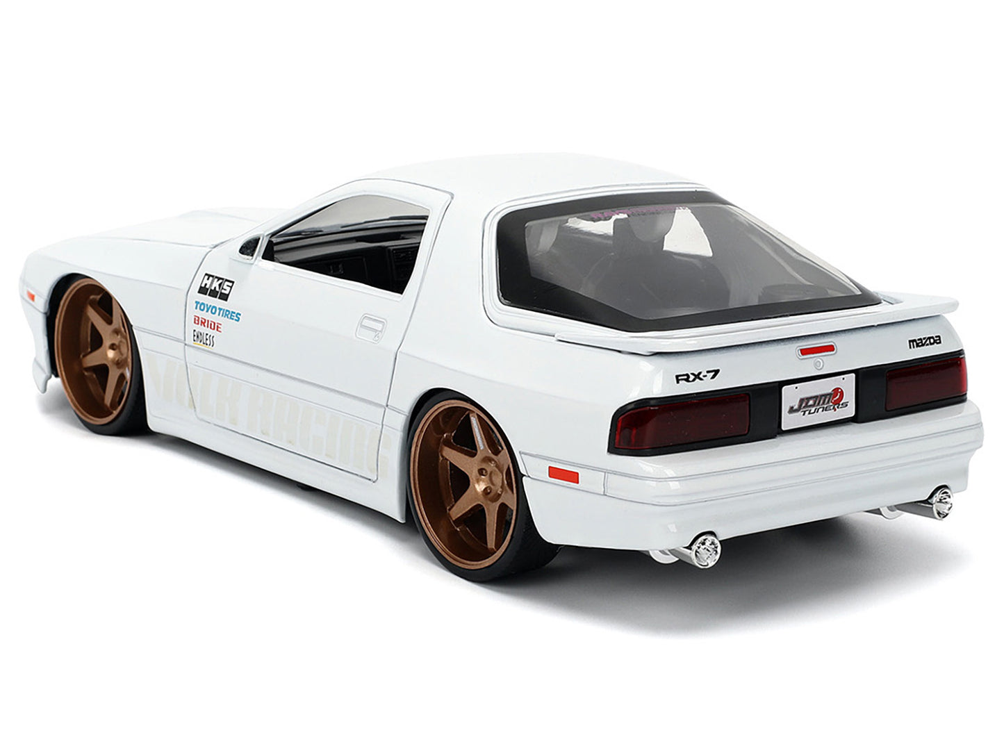 1985 Mazda RX-7 White "JDM Tuners" Series 1/24 Diecast Model Car by Jada <h2>1985 Jada</h2> <p>High-quality perfect for collectors and enthusiasts. Features detailed interior exterior craftsmanship, r