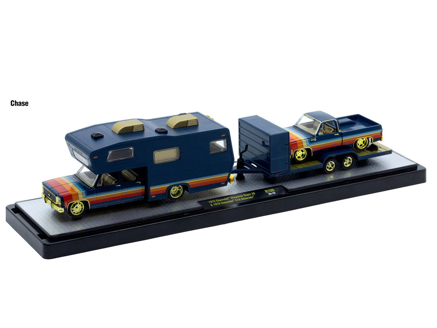 Auto Haulers Set of 3 Trucks Release 100 Limited Edition to 9600 pieces Worldwide 1/64 T&y Diecast Models by M2 Machines