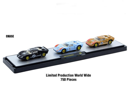 Auto Haulers Set of 3 Trucks Release 98 Limited Edition to 9400 pieces Worldwide 1/64 T&y Diecast Model by M2 Machines