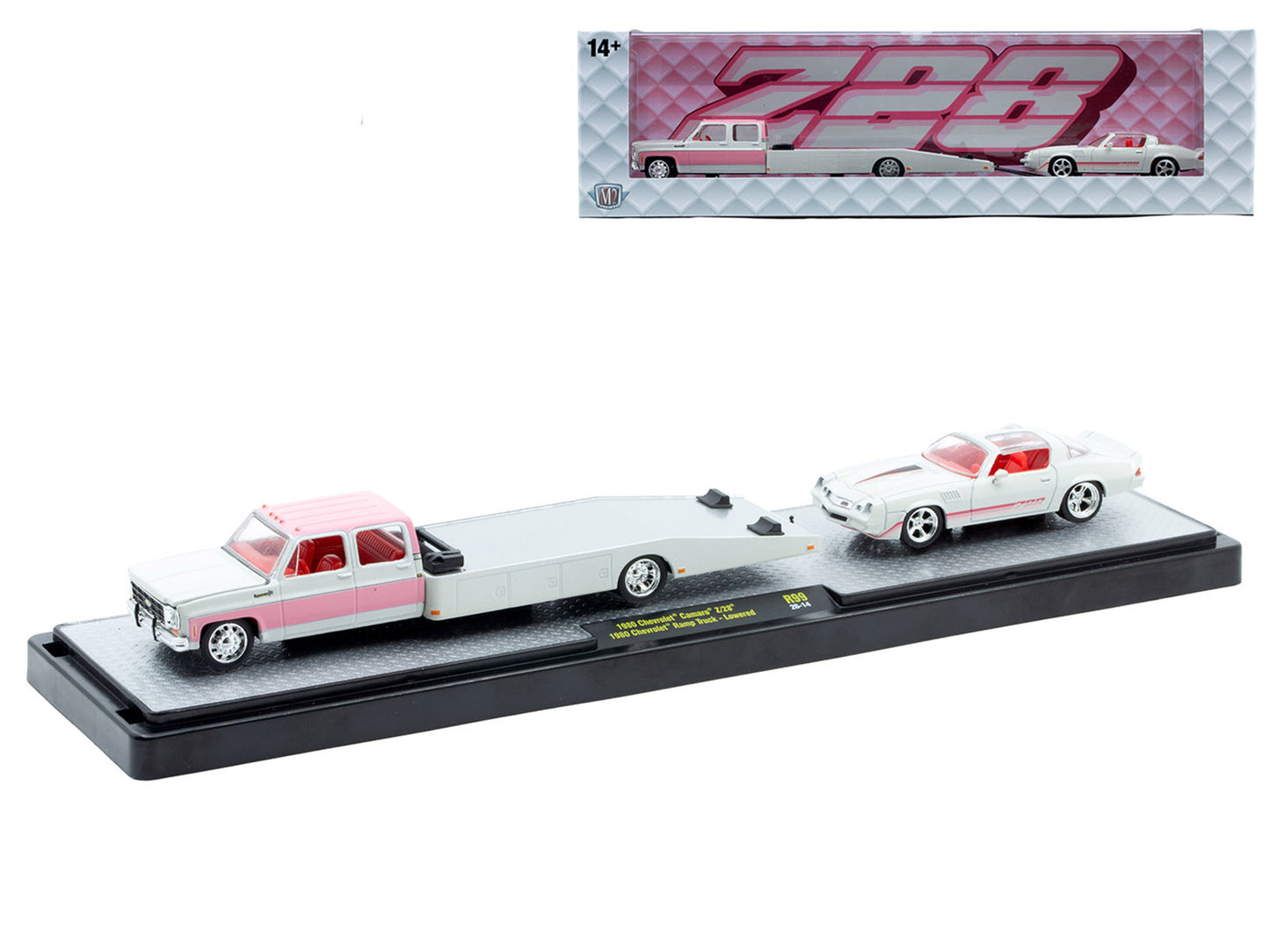 Auto Haulers Set of 3 Trucks Release 99 Limited Edition to 7600 pieces Worldwide 1/64 Diecast Models by M2 Machines