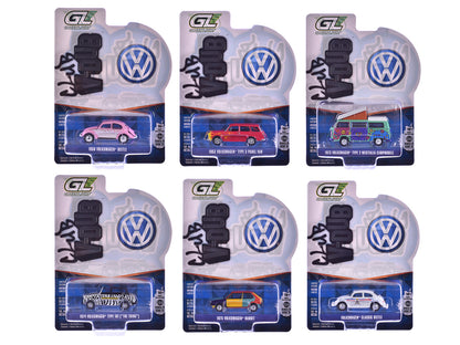 GreenLight "Club Vee-Dub" Series 21 Set of 6 pieces 1/64 Diecast Model Cars by <h2>"Club Greenlight</h2> <p>High-quality car perfect for collectors and enthusiasts. Features detailed interior exterior