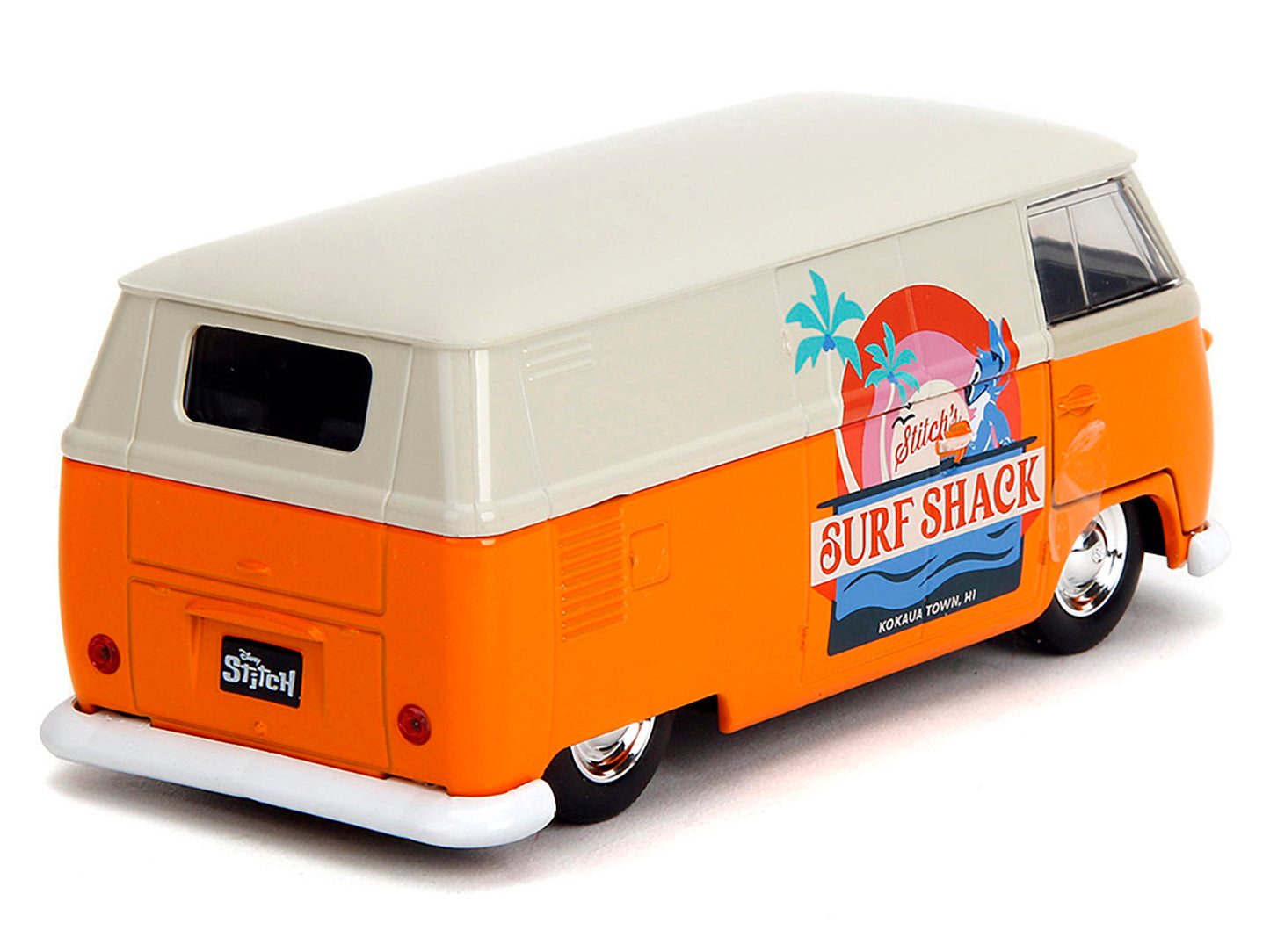 1961 Volkswagen Bus "Stitch's Surf Shack" Orange and Gray "Disney's Stitch" "Hollywood Rides" Series 1/32 Diecast Model Car by Jada <h2>1961 Jada</h2> <p>High-quality perfect for collectors enthusiast